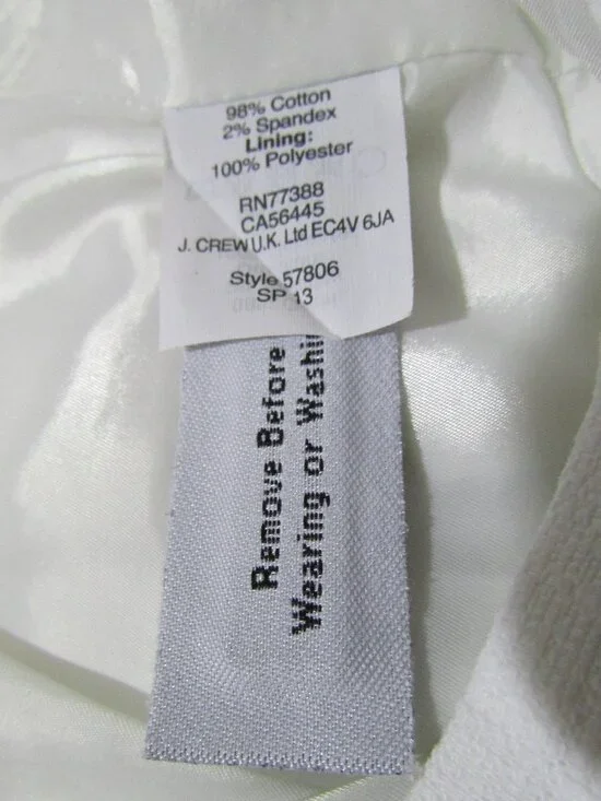 J. Crew Structured Cotton Shorts - Chino Pleated 3 inch inseam - Picture 9 of 10